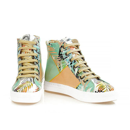 Palm Tree Sneaker Boots WCV2029 (1405820764256)