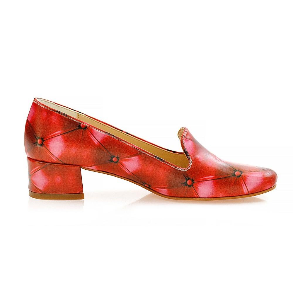 Leather Armchair Career Heel Shoes WDB104 (1421157826656)