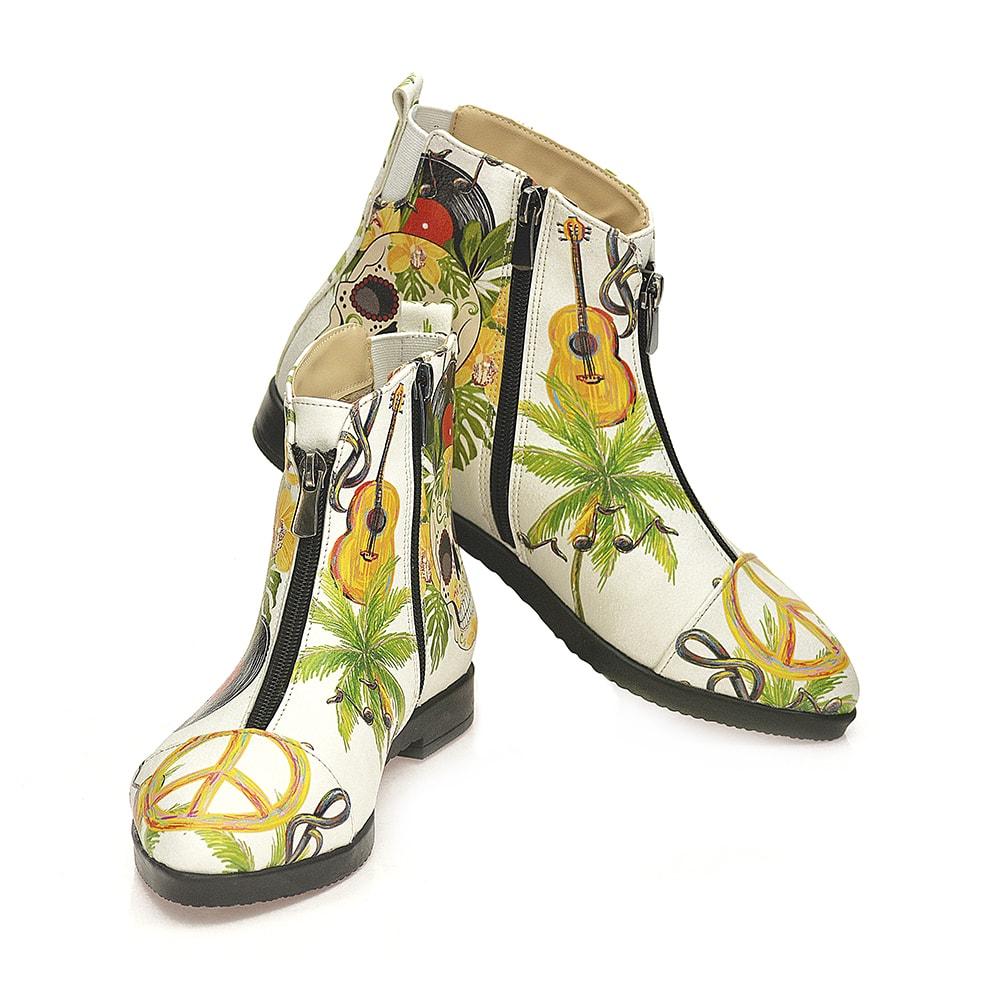 Peace Short Boots WFER117 (1405821747296)