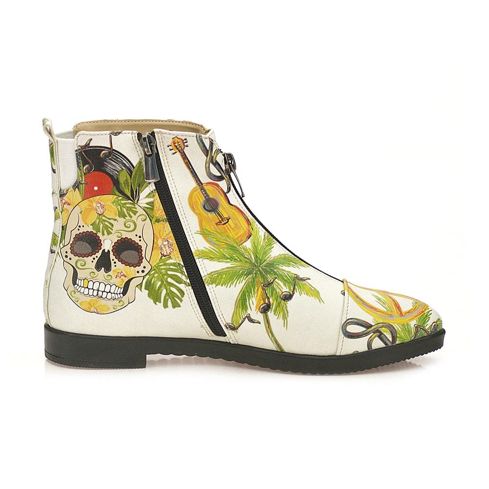 Peace Short Boots WFER117 (1405821747296)