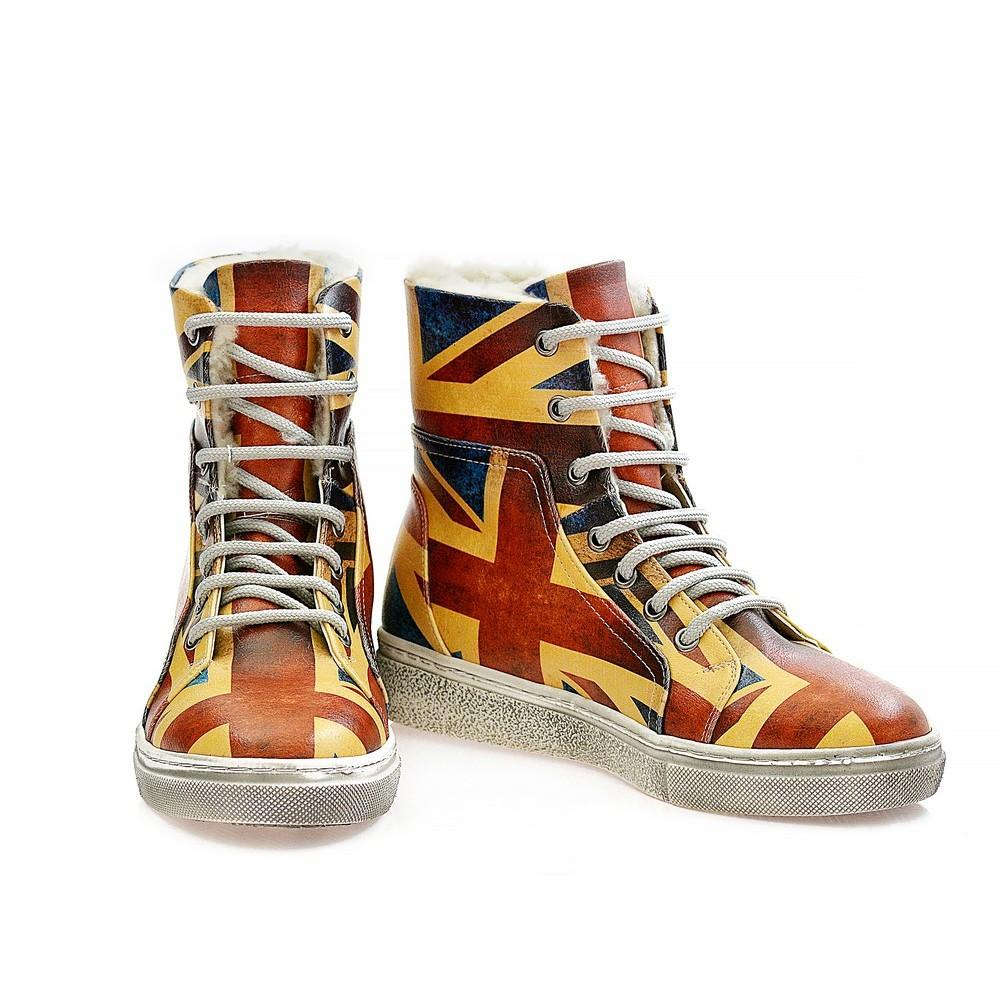 Flag Short Boots WJAS112 (1421227524192)