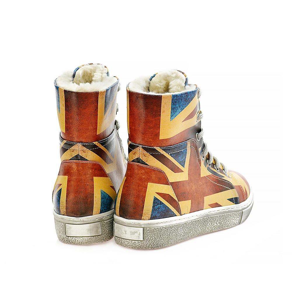 Flag Short Boots WJAS112 (1421227524192)