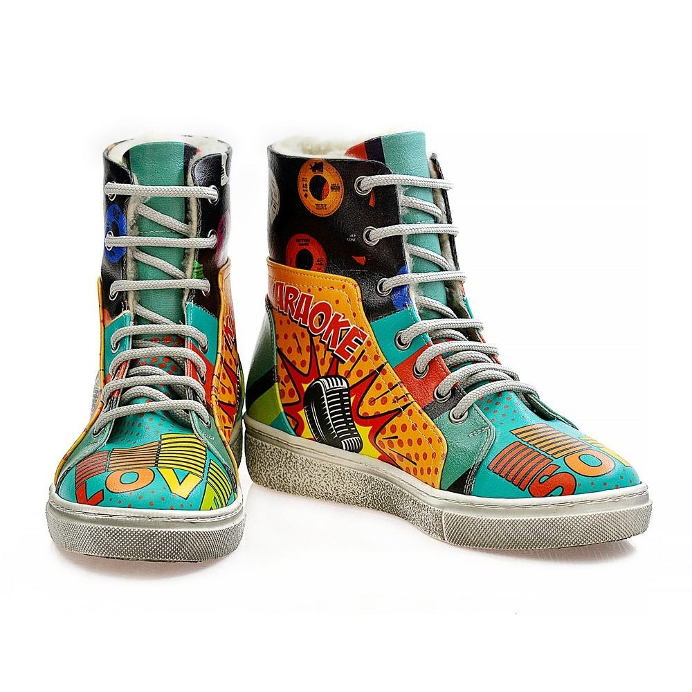 Karaoke Short Boots WJAS117 (1421228769376)