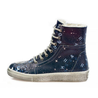 Astrology Short Boots WJAS118 (1421228933216)