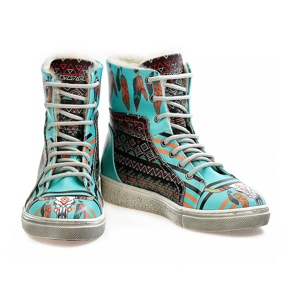 Indian Short Boots WJAS119 (1421404373088)