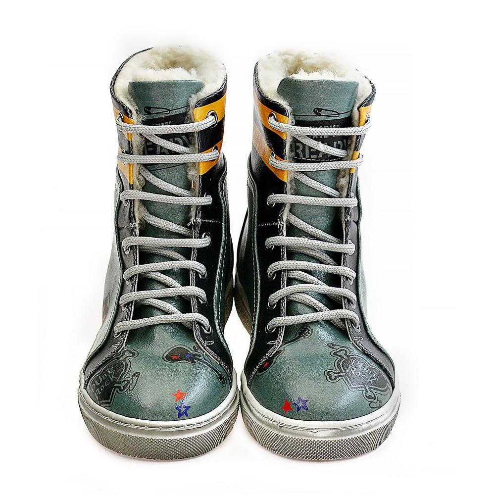 Punk Rock Short Boots WJAS121 (1421404668000)