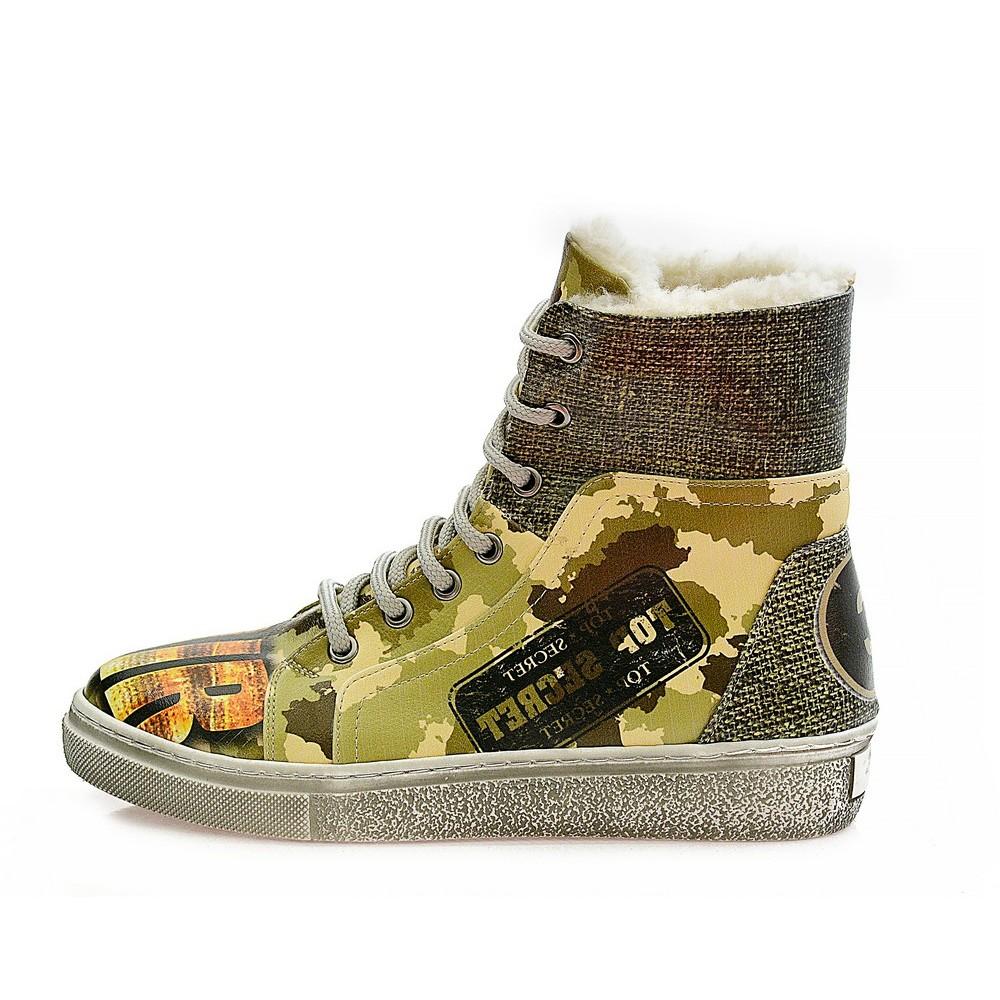 Top Secret Short Boots WJAS125 (1421230112864)