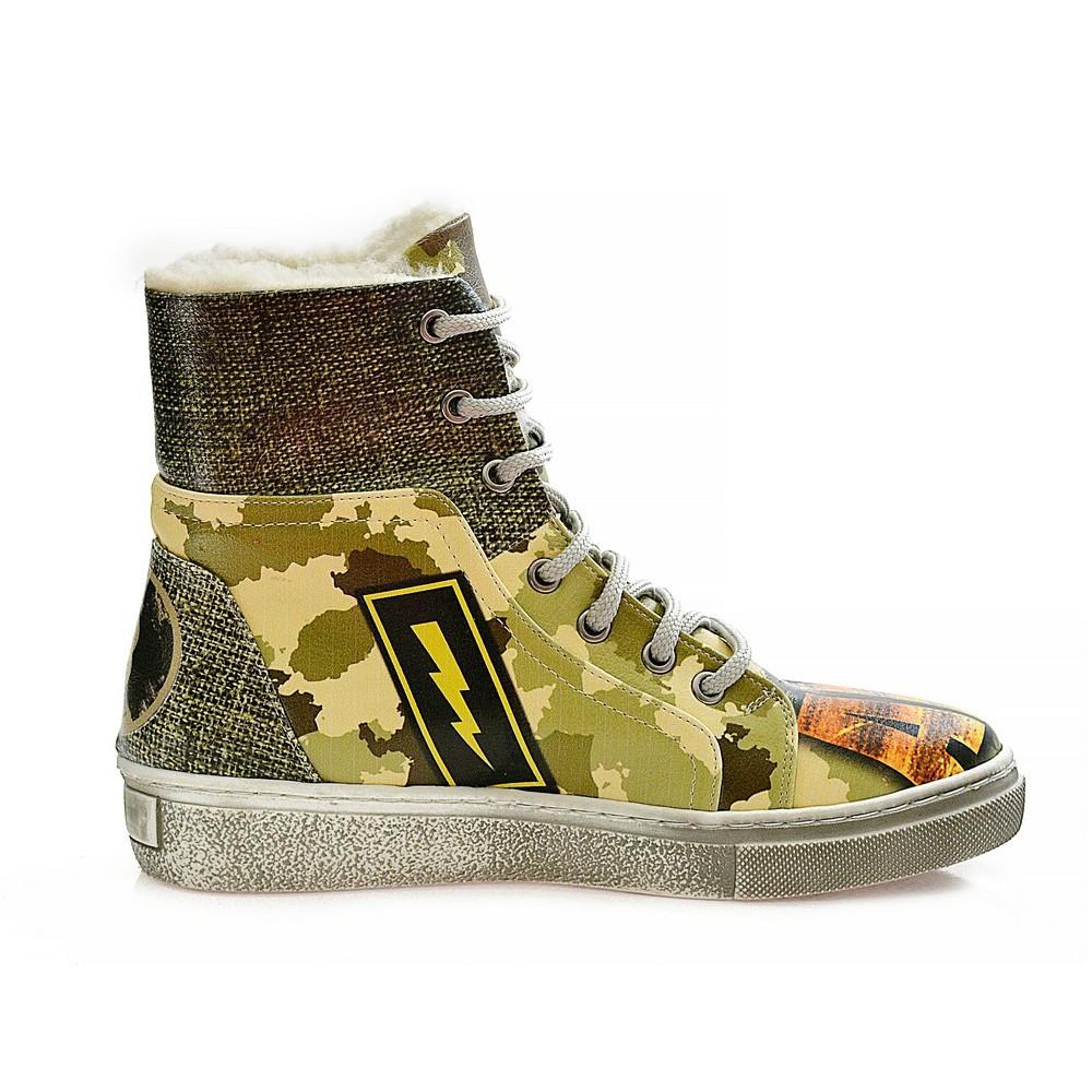 Top Secret Short Boots WJAS125 (1421230112864)