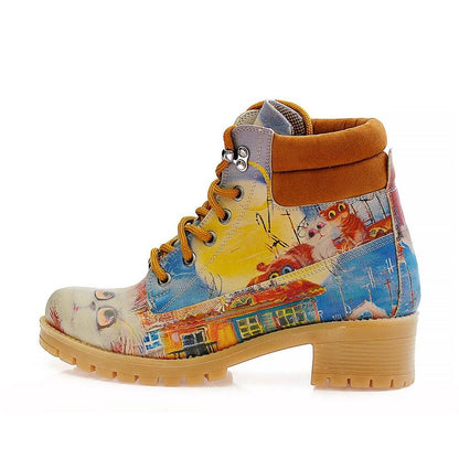 Grumpy Cats Short Boots WKAT115 (1421230932064)