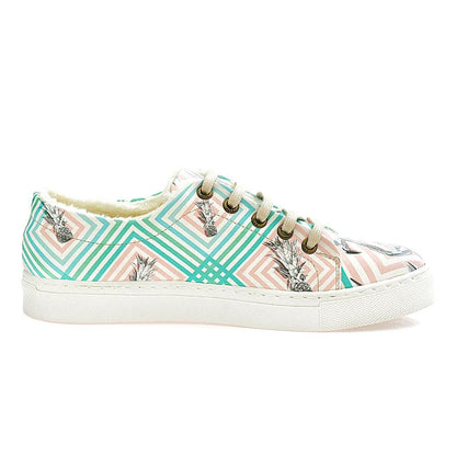Pineapple Sneaker Shoes WSPR113 (1405822402656)