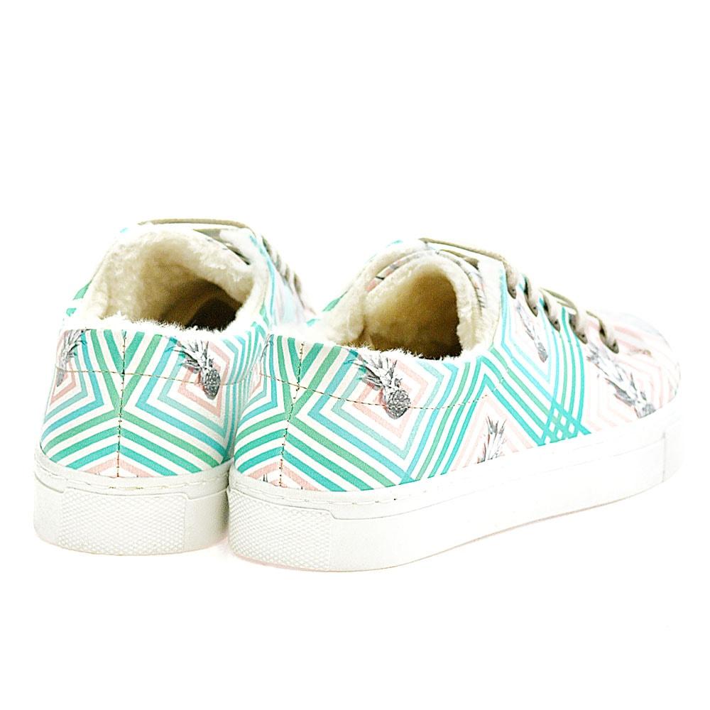 Pineapple Sneaker Shoes WSPR113 (1405822402656)