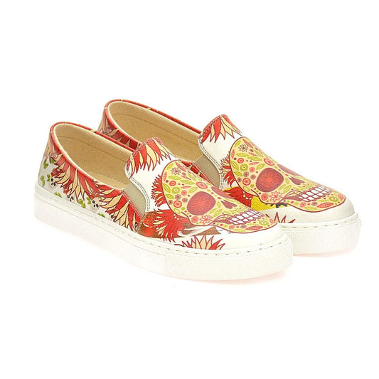 Pattern Skull Sneaker Shoes WVN4045 (1405823844448)