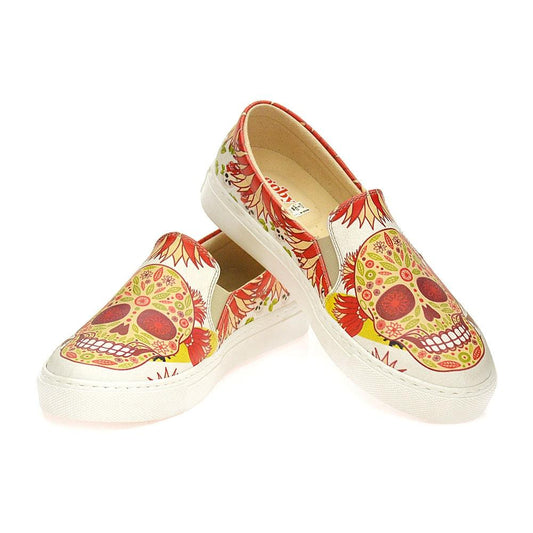 Pattern Skull Sneaker Shoes WVN4045 (1405823844448)