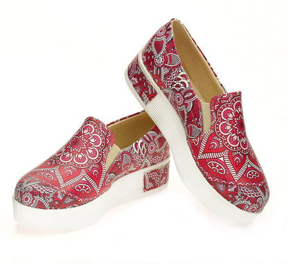Pink Mandala Sneaker Shoes WVN4229 (506283065376)