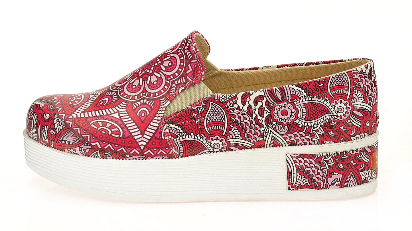 Pink Mandala Sneaker Shoes WVN4229 (506283065376)