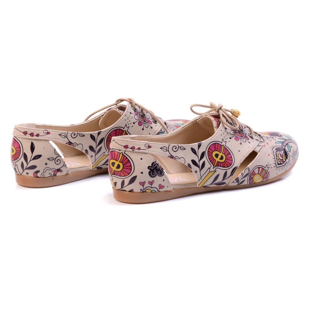 Pattern Ballerinas Shoes YAB101 (1421236437088)