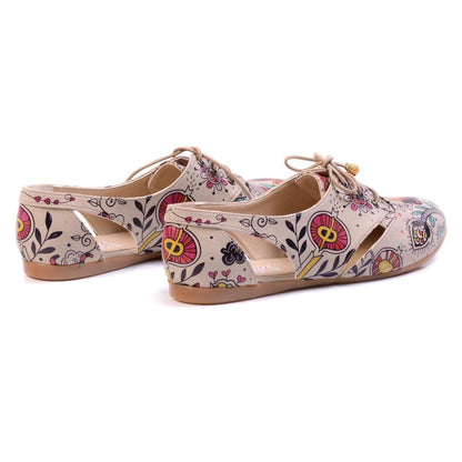 Pattern Ballerinas Shoes YAB101 (1421236437088)