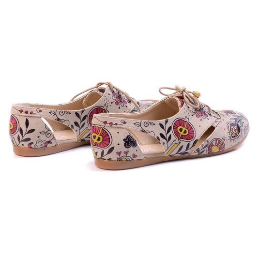 Pattern Ballerinas Shoes YAB101 (1421236437088)
