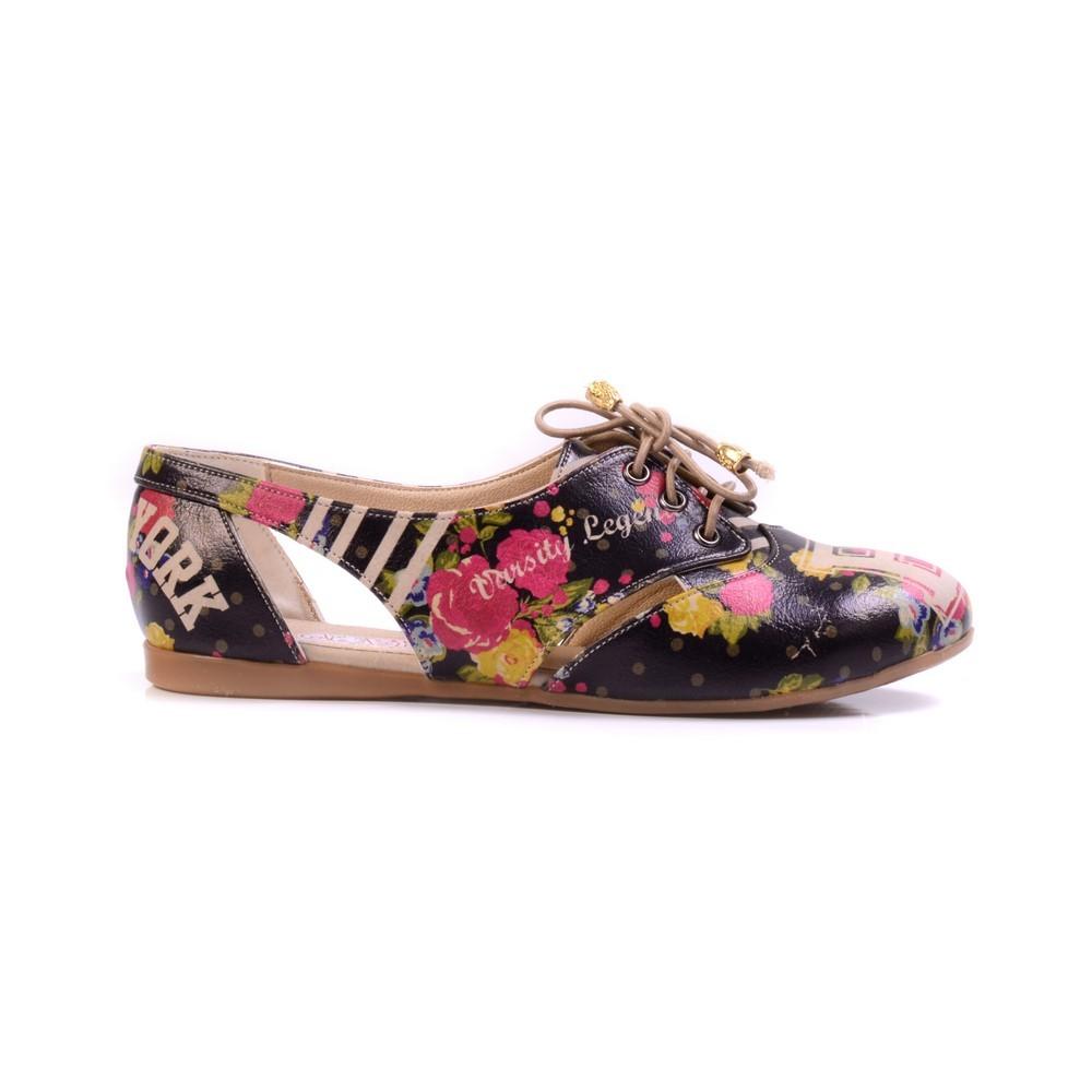 Roses Ballerinas Shoes YAB103 (1421236600928)