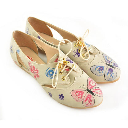 Flowers Ballerinas Shoes YAB107 (1421236994144)