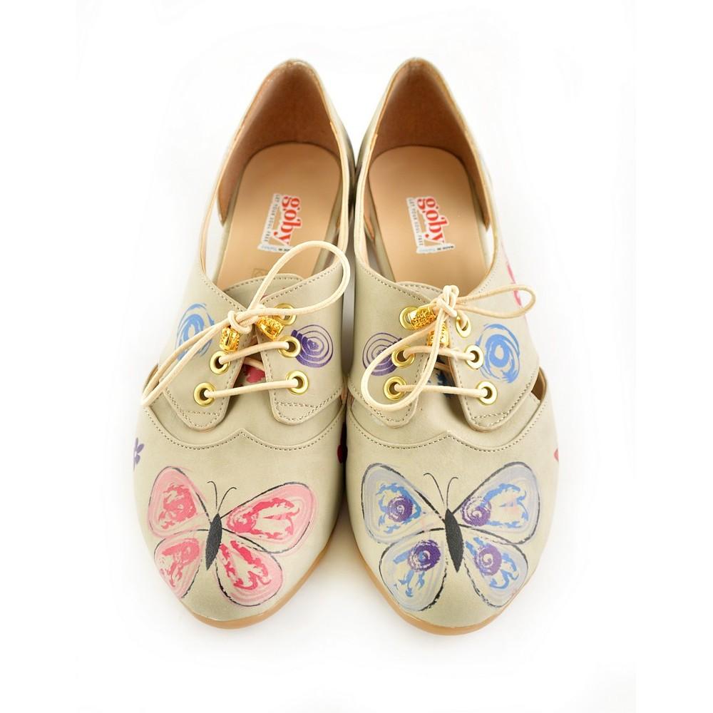 Flowers Ballerinas Shoes YAB107 (1421236994144)
