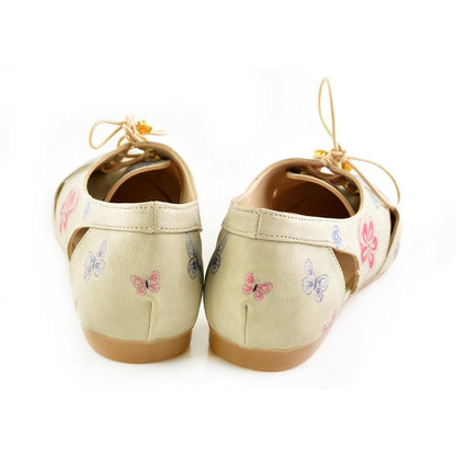 Flowers Ballerinas Shoes YAB107 (1421236994144)
