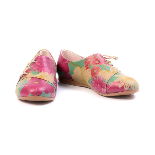 Flowers Ballerinas Shoes YAB203 (1421237551200)