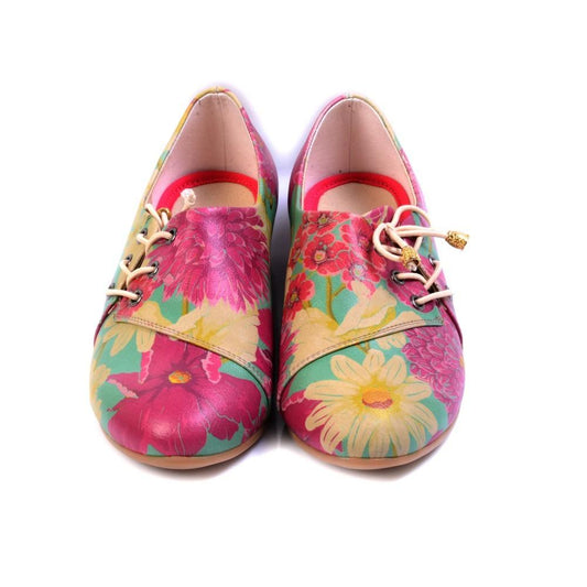 Flowers Ballerinas Shoes YAB203 (1421237551200)