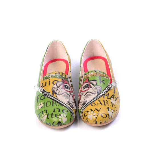 Dog Wishdown Ballerinas Shoes YAB301 (1421237780576)