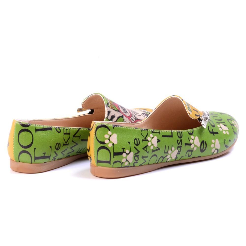 Dog Wishdown Ballerinas Shoes YAB301 (1421237780576)