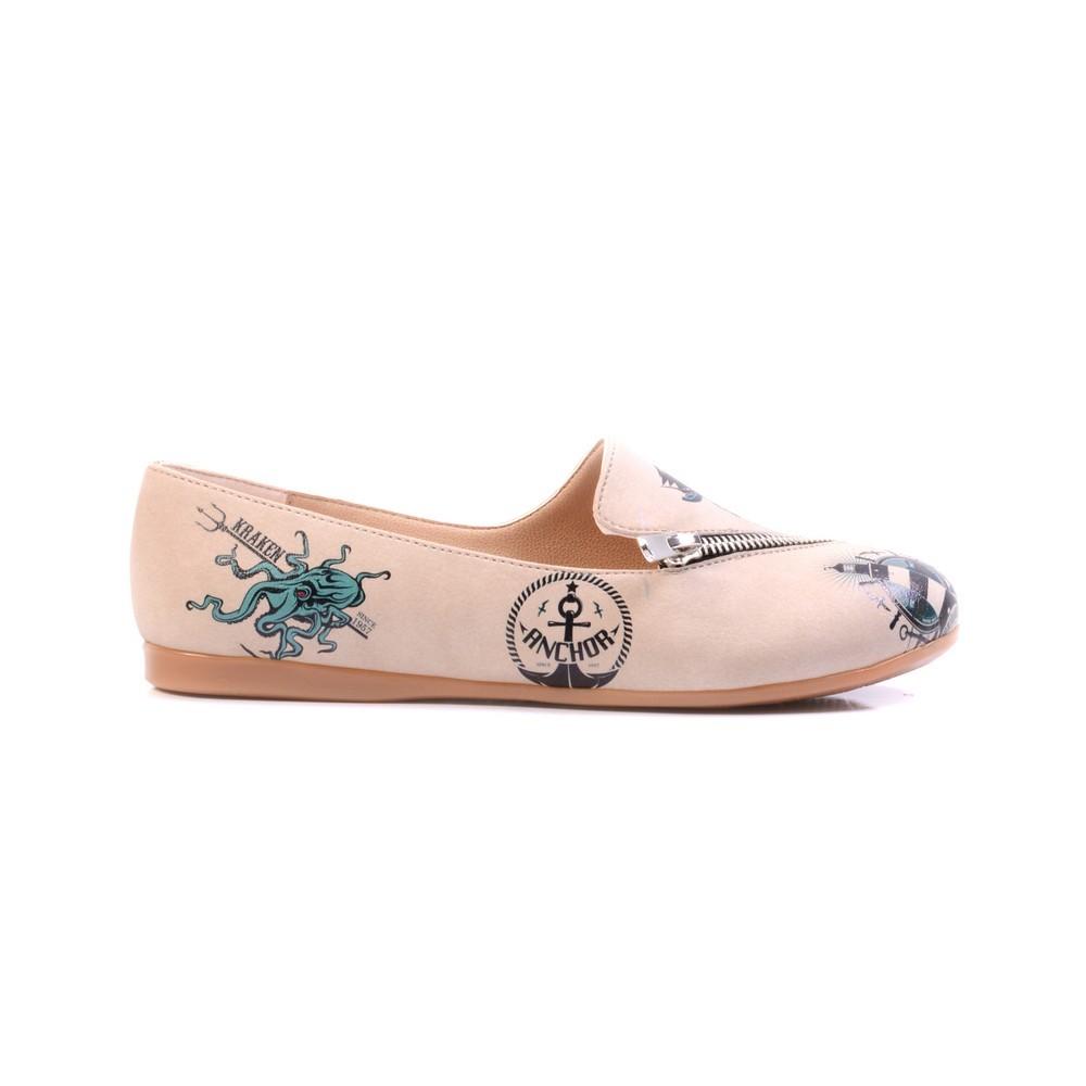 Pirates Ballerinas Shoes YAB303 (1421237977184)