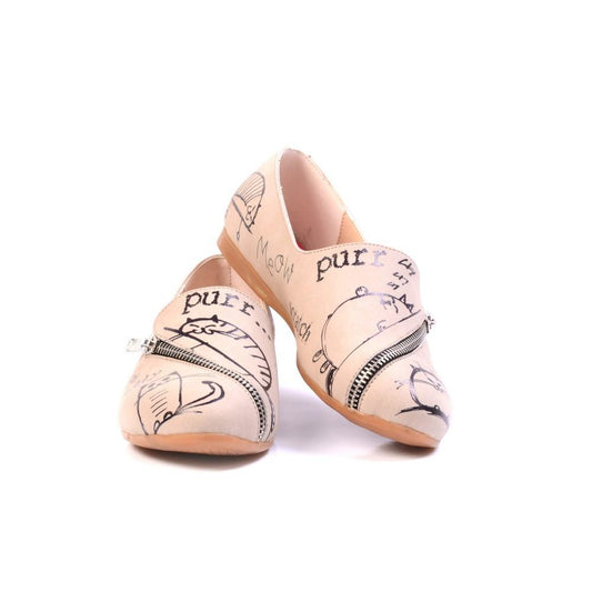 Sleepy Cat Ballerinas Shoes YAB305 (1421238272096)