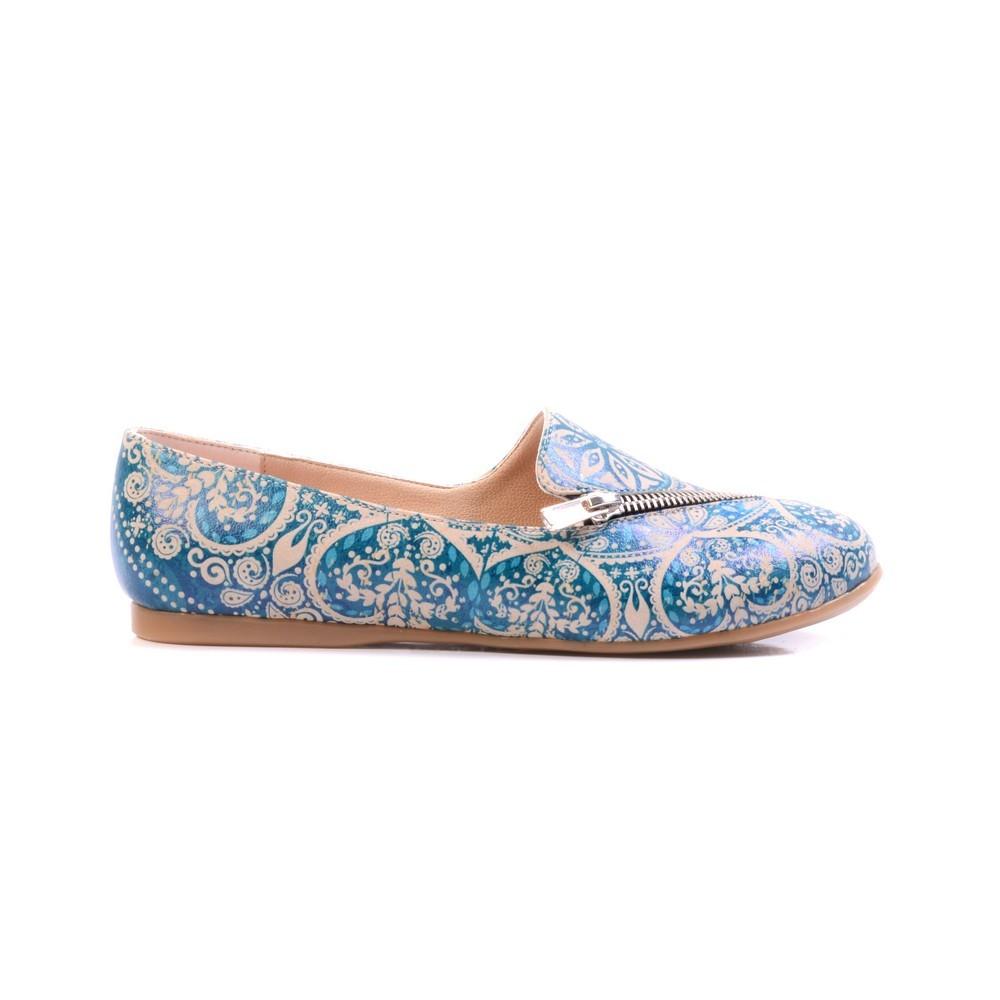 Pattern Ballerinas Shoes YAB307 (1421238501472)