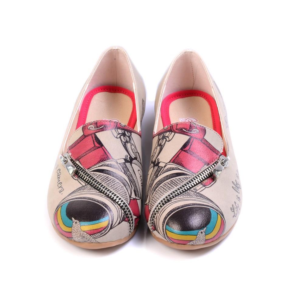 Life is Like a Camera Ballerinas Shoes YAB309 (1421238698080)