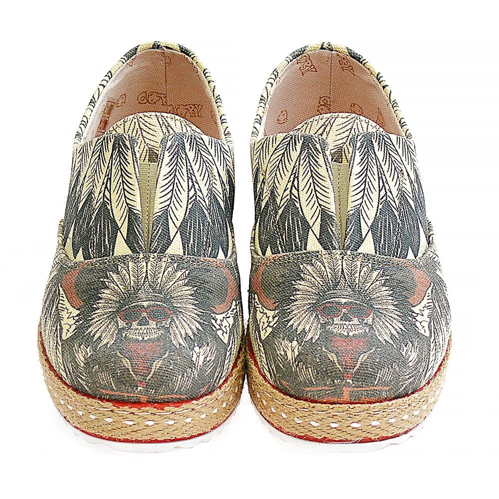 Indian Skull Sneaker Shoes YAR103 (506283229216)