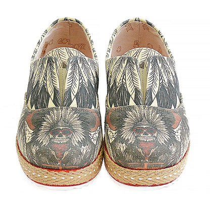 Indian Skull Sneaker Shoes YAR103 (506283229216)