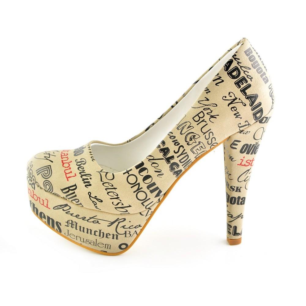 Cities and Fashion Heel Shoes PLT2001 (1421219332192)