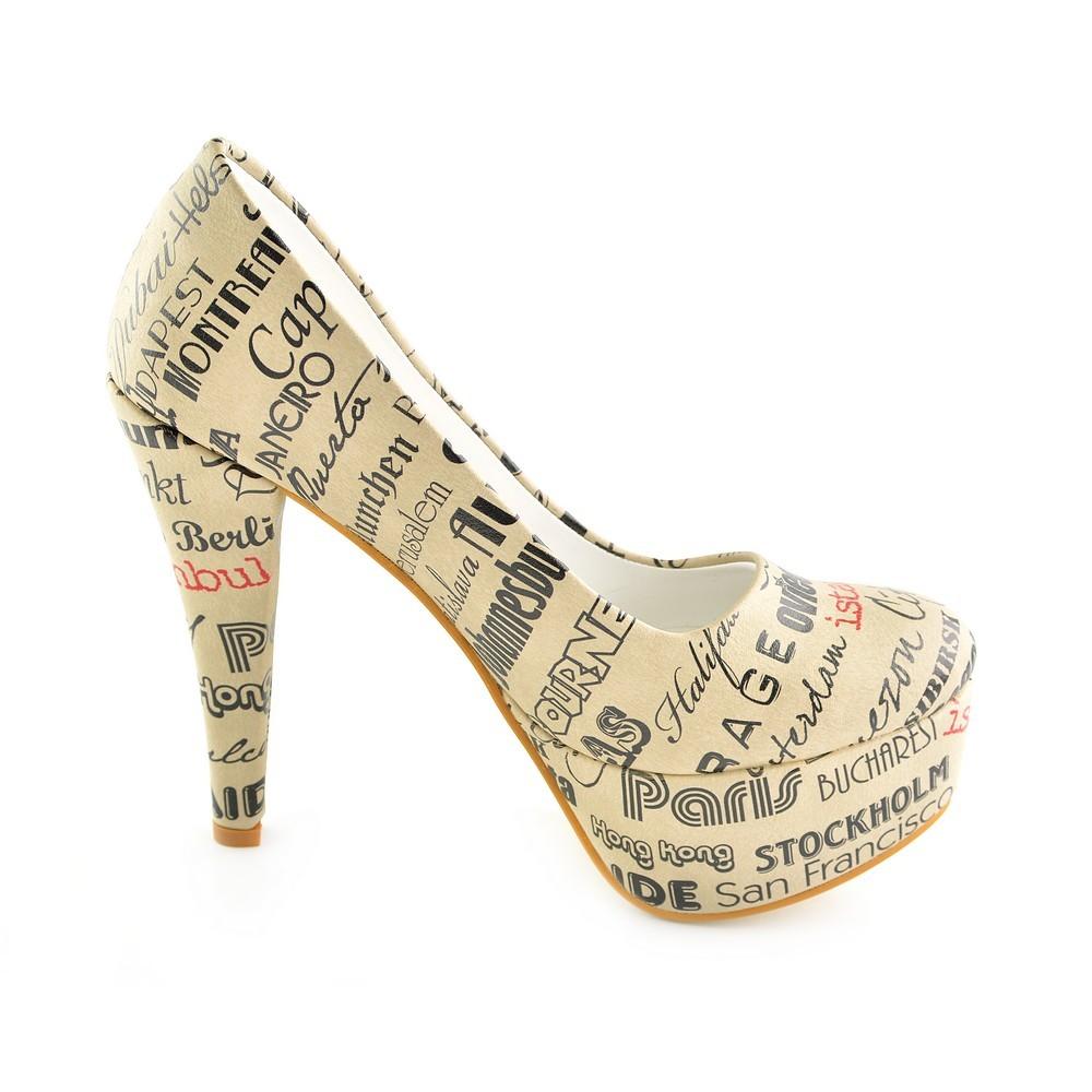 Cities and Fashion Heel Shoes PLT2001 (1421219332192)