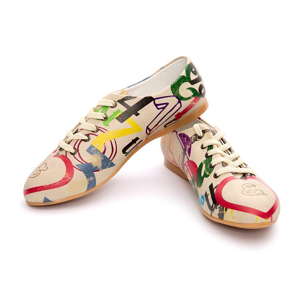 Numbers Ballerinas Shoes SLV020 (506273660960)