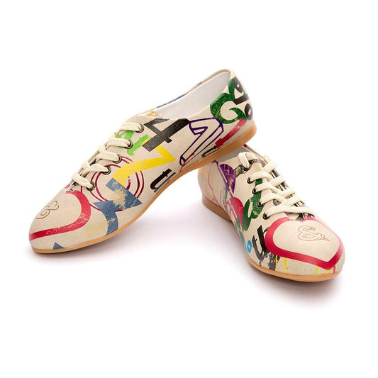 Numbers Ballerinas Shoes SLV020 (506273660960)