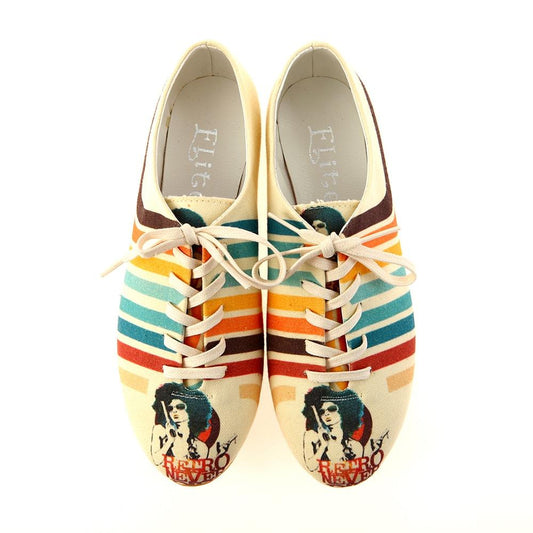 Retro Never Dies Ballerinas Shoes SLV037 (1405828792416)