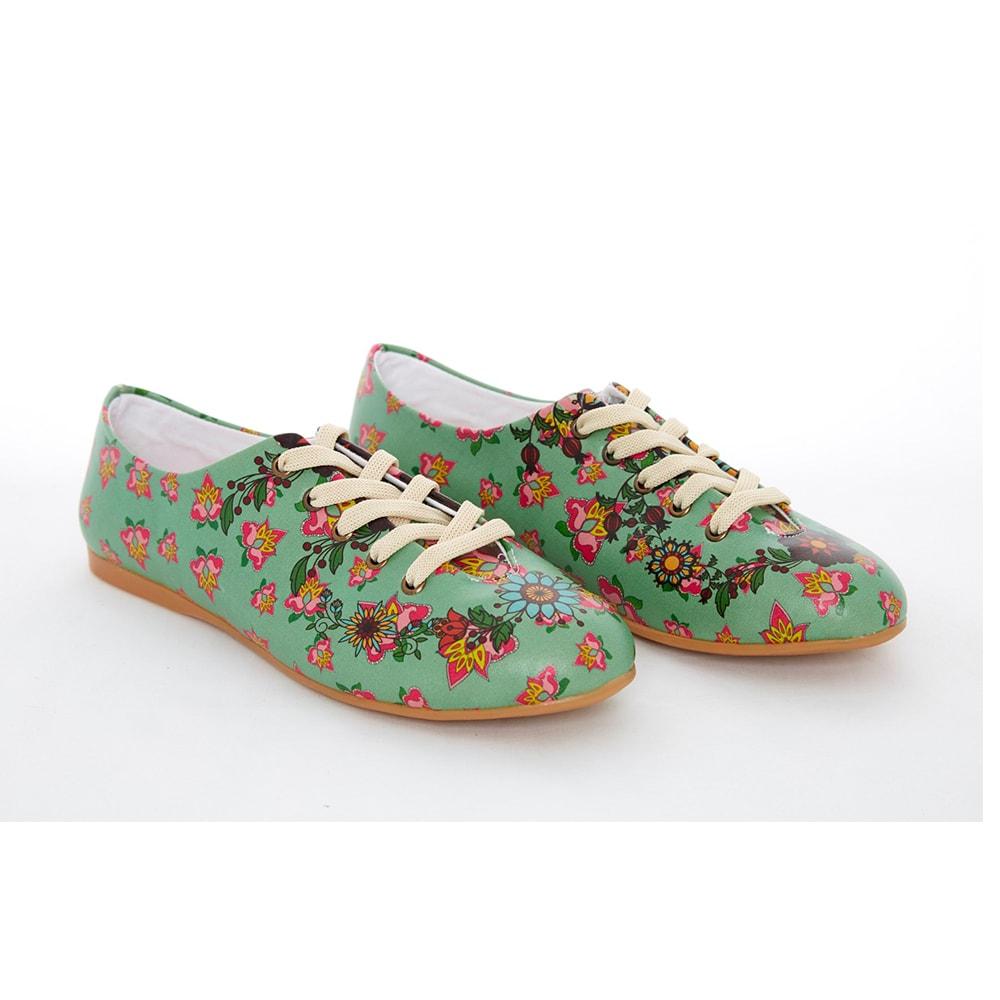 Flowers Ballerinas Shoes SLV071 (506275069984)