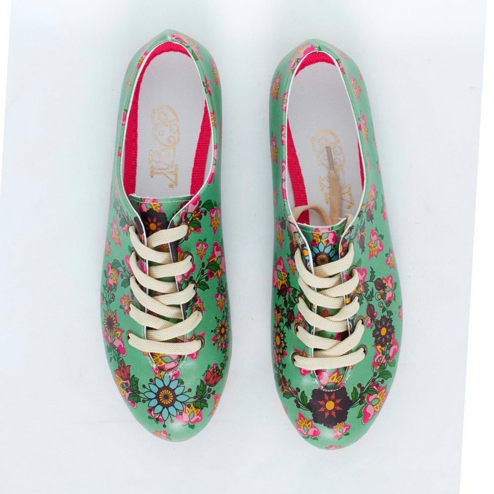 Flowers Ballerinas Shoes SLV071 (506275069984)