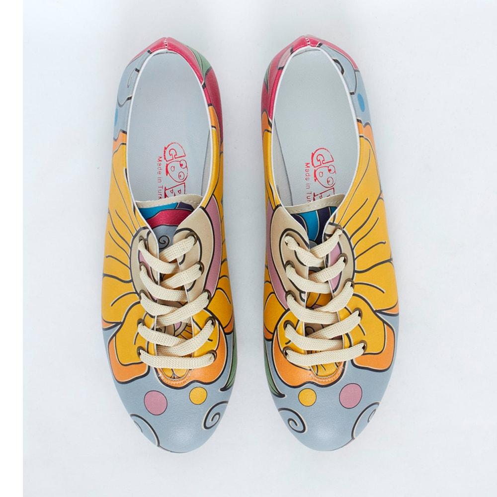 Flower Art Ballerinas Shoes SLV074 (506275168288)