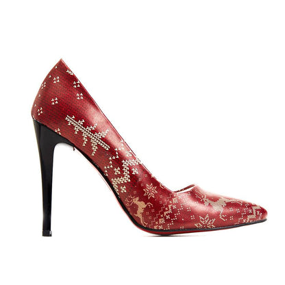 Christmas Heel Shoes STL4017 (506276904992)