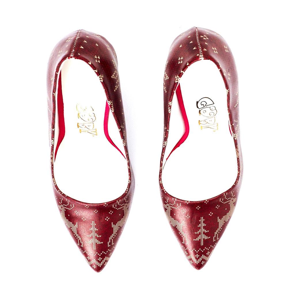 Christmas Heel Shoes STL4017 (506276904992)