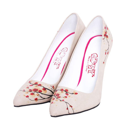 Cherry Blossom Heel Shoes STL4021 (506276970528)